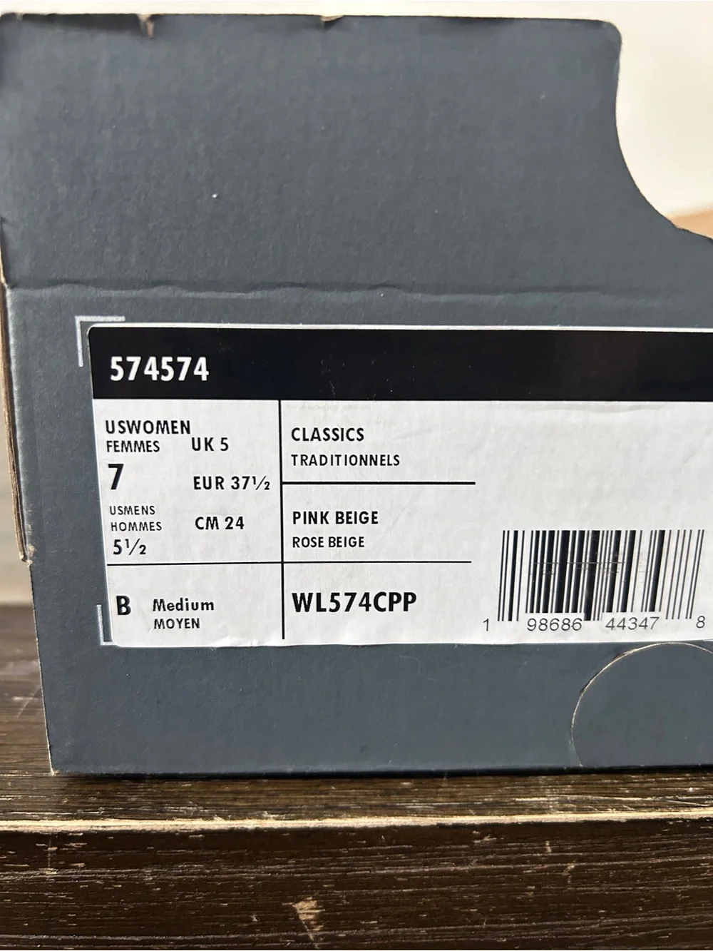 New Balance 574 ‘Pink Rose’ Womens